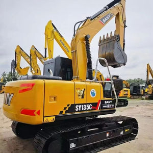 Excavadora SANY 135 SY135 135C de 13 Toneladas, Modelo 2022, 90% Nueva, Excavadora Pequeña Sany 135C - Product Image 1