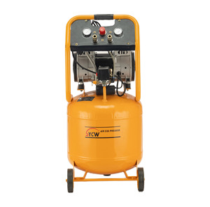 Compresor de Aire Industrial Silencioso, Portátil, Sin Aceite, 4 Polos, 750W, 50L, 220V, para Dentistas y Talleres - Product Image 1