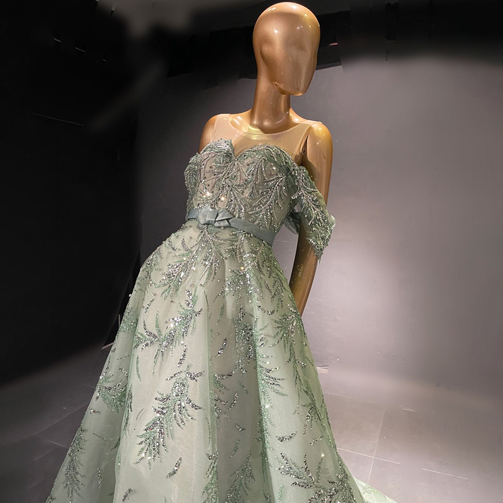 mint green party dresses for women