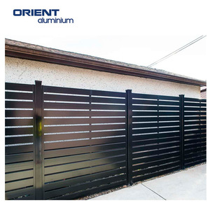 Cercado de <span class=keywords><strong>metal</strong></span> para decoración del hogar/listones de valla de aluminio - Product Image 2