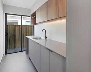 引き戸アルミ外装ダブルガラス引き戸引き戸オプション自動開口部付き - Product Image 2