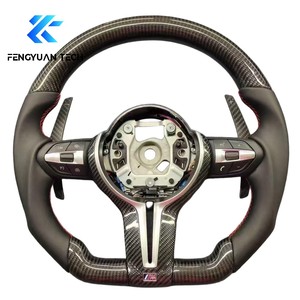 Volante Deportivo de Cuero y Alcántara para <span class=keywords><strong>BMW</strong></span> F20 F22 F30 F31 F32 F36 F82 X5 F15 F82 <span class=keywords><strong>M4</strong></span> F80 M3 M5 F90 F06 535i F10 F56 - Product Image 4
