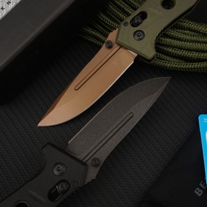 มีดพับ BM 273 สำหรับการใช้งานทางยุทธวิธี ใบมีด CPM-CruWear แบบ Drop Point ด้ามจับ G10 มีดสำหรับตั้งแคมป์ มีดต่อสู้กลางแจ้ง สหรัฐอเมริกา โกดังสินค้า - Product Image 4