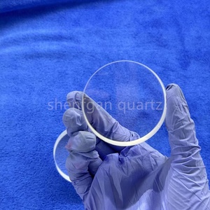 Nhiệt độ cao UV truyền jgs1 tấm thủy tinh thạch anh rõ ràng cửa sổ Vòng hợp nhất silica đĩa - Product Image 4