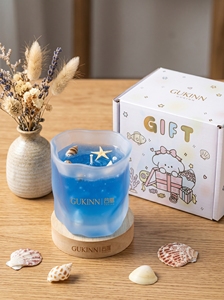 Dreamy Ocean Scented <b>Candle</b> Jelly Conch Fragrance Creative Ornament High-end Atmosphere Internet Celebrity Cute Gift - Product Image 4