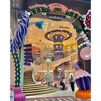 Ensemble de jeux d'intérieur sur le thème du carnaval fantastique, personnalisé et mis à jour, avec écran LED interactif, grande taille, certifié TUV B1