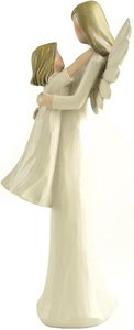 <span class=keywords><strong>Estatua</strong></span> de Ángel Artesanía de resina hecha a mano Madre e hija Abrazar la <span class=keywords><strong>estatua</strong></span> de Ángel - Product Image 3