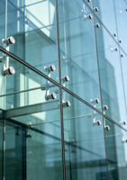 Système de mur-rideau en verre moderne sur mesure pour les panneaux de façade extérieure de villas et d'hôtels avec des caractéristiques imperméables et anti-rayures
