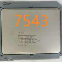 Processeur AMD 7543 pour serveur, 32 cœurs, 64 threads, 2,8 GHz, Zen 3 Milan SP3, 256 Mo de cache L3, 225 W