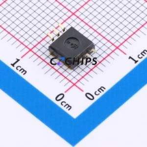 DSHP03TS-S DIP Switch SMD-6P,5.4x5.4mm Switch Flat Toggle, Groove Type Single Pole Single Throw 3 Gull Wing Type - Product Image 2