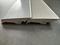 Achetez des plinthes murales et de sol DG-6017 à faible coût, haute durabilité, faciles à installer, moulures de plinthes, plinthes blanches pour hôtel, en vente