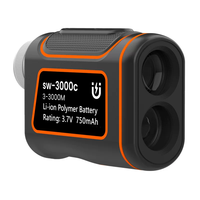 Télémètre laser sportif SW-3000C, portée de mesure de 3000 mètres, grossissement 6,0x, protection IP54, télémètre de vitesse de golf, télescope 1,0s
