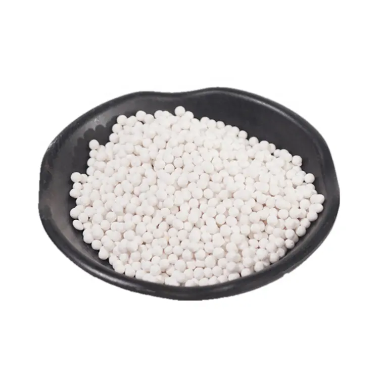 Filter penghilang fluorida 3-5mm kmno4 pellet alumina aktif untuk pengering udara