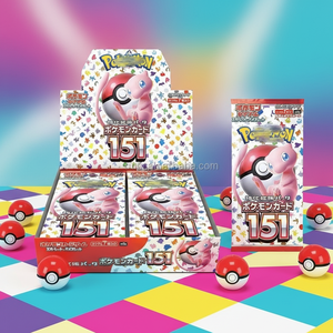 Cartas Pokémon Originales Japonesas SV2a 151, Caja de Sobres Sellada, Set Completo de 151 Pokémon de Kanto, Cartas Pokémon Auténticas para Coleccionistas - Product Image 1