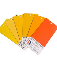 Peinture extérieure orange de haute qualité, revêtement en poudre haute brillance, peinture écologique pour meubles, pulvérisation électrostatique, principalement fabriquée