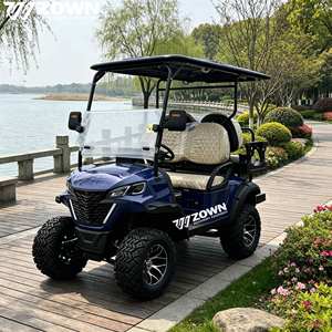 Carrito de Golf Eléctrico Todoterreno, Motor de 72V 5KW, Batería LiFePO4 con Alcance de 80 Millas, Carrito de Golf para Playa - Product Image 1