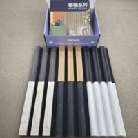 Paneles Acústicos Modernos de Madera con Listones para Hoteles y Apartamentos, Alta Reducción de Ruido, Alta Densidad, Decoración de Pared de Alta Calidad
