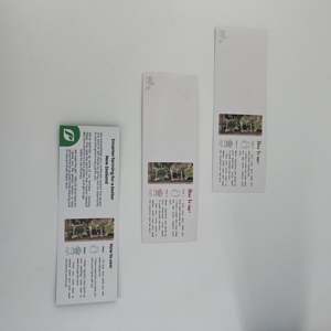 Low MOQ นามบัตรแบบพับได้ - Product Image 1