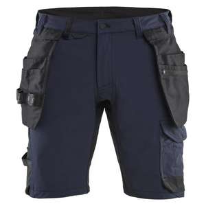 BLAKLADER - 170216458699C60 Craftsman <b>shorts</b> 4-way stretch Dark <b>navy</b>/Black - EAN 7330509922835 <b>WORK</b> TROUSERS <b>WORK</b> <b>SHORTS</b> - Product Image 1