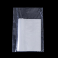 Sac PE à tête de carte personnalisé Pochette auto-adhésive Sac en plastique auto transparent