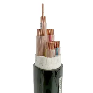 High Quality Low Voltage Flame Retardant Low Smoke Halogen-free LSZH LSOH Multi Copper Core PVC Power Electric Wires Cables