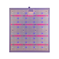Panneau lumineux LED pour culture hydroponique 100W haute efficacité LM281B en alliage d'aluminium, spectre complet, IP65, 2,7 µmol/J, dimmable, pour la floraison