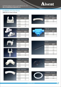 Clip flessibile del tubo della sella del condotto di montaggio del PVC fatta di UPVC - Product Image 4