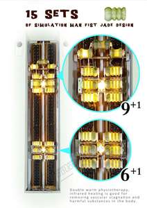 Meiyang — <span class=keywords><strong>lit</strong></span> de Massage électrique, pierre de Jade thermique, acupression, complet, thaïlandais, coréen - Product Image 4
