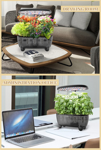 Kit de jardinage d'intérieur intelligent pour plantes et légumes avec minuterie automatique marche/arrêt - Product Image 3