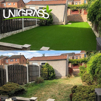 Gazon Synthétique de Haute Qualité pour Jardin, Paysage Naturel, Tapis de Pelouse Vert en Rouleau
