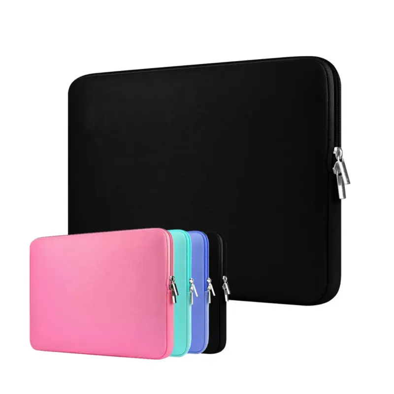 Funda de neopreno para portátil con logotipo personalizado, resistente al agua, 15,6 pulgadas, funda blanda para portátil, funda para portátil