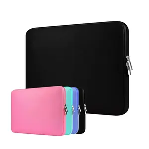 Biểu Tượng Tùy Chỉnh Neoprene Máy Tính Xách Tay Tay Áo Không Thấm Nước 15.6 Inch Máy Tính Xách Tay Mềm Trường Hợp Bìa Túi Máy Tính Xách Tay