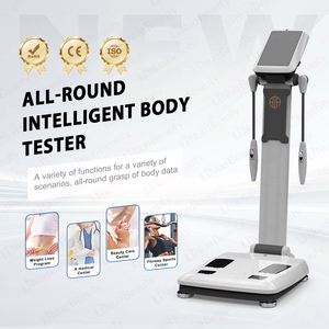 Balance IA multifonctionnelle pour salle de sport avec scanner 3D, analyse de la graisse corporelle et analyseur de <span class=keywords><strong>corps</strong></span> humain, dotée de 8 électrodes <span class=keywords><strong>bio</strong></span>électriques et de fonction de peinture. - Product Image 3