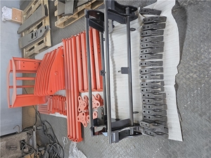 Pelle de chargement frontale pour tracteur Ever-power avec bras télescopique et godet pour roues, garantie 1 an, usage agricole - Product Image 3