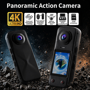 Cámara de Acción 360 X5, Nuevo Lanzamiento 2026, Económica para Vlogs, Lentes Intercambiables, Triple Chip IA, 4K CMOS/CCD, Superior en Condiciones de Baja Luz, 185 - Product Image 2