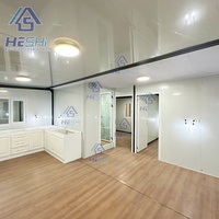Maison Modulaire Préfabriquée Complète 40 pieds 20 pieds Moderne 5 Chambres Conteneur Extensible