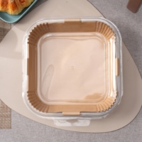 Hot Sale 150pcs Biodegradable Parchment Paper Liners Air Fryer Disposable Paperboard Oil-Proof Baking Parchment Paper