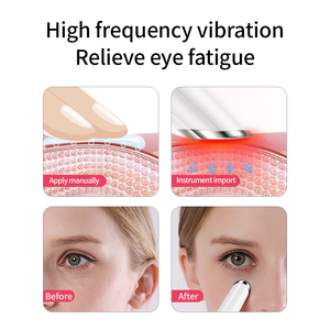 Intelligentes Massage gerät Instrument Vibrations stab Pink Entfernen Sie die Augen pflege therapie Müdigkeit Anti-Falten-Augen massage gerät - Product Image 4