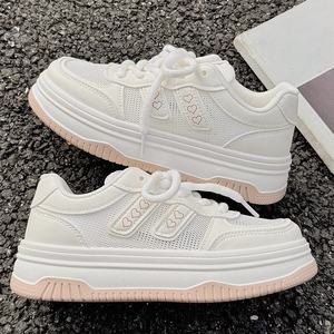 Nouvelles baskets d'été 2026 à semelle épaisse, respirantes, décontractées et tendance pour femme - Product Image 1