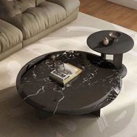 Table basse en marbre naturel de haute qualité, moderne et contemporaine, best-seller, pour salon, meubles de maison