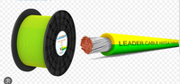 Fil de terre électrique couleur noyau de terre câble électrique fil PVC fil cuivre solide vert jaune moteur électrique ferraille isolée