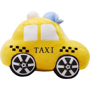 YONLIT 10,6 pulgadas Super lindo camión amarillo Plushie suave felpa Taxi coche de peluche excelente fiesta de cumpleaños regalos para niños - Product Image 1