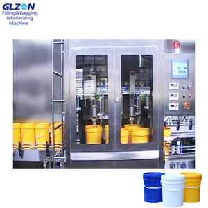 Machine de pesage et de remplissage entièrement automatique de haute précision pour jerrycan/seau, détergent liquide, boisson, shampoing - Product Image 2