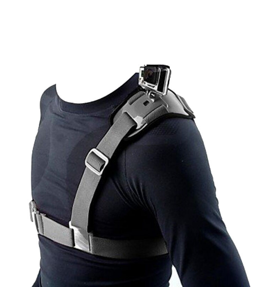 2021 Hot Sale Action Camera Shoulder Strap Mount for Go Pro He Ro 1 2 3 3 4 Sport Chest Harness Belt Adapter Camera Accessories