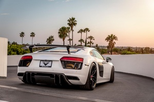 <span class=keywords><strong>Becquet</strong></span> noir brillant en Fiber de carbone de qualité garantie, aileron arrière pour malle de voiture <span class=keywords><strong>audi</strong></span> r8, lèvre arrière 2017 — 2019 - Product Image 6
