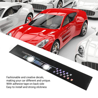 Autocollants graphiques en vinyle imperméables pour voiture, bannières adhésives, autocollants pour pare-brise automobile, adaptés à toutes les voitures