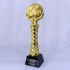 Trophée de la <span class=keywords><strong>carte</strong></span> du <span class=keywords><strong>monde</strong></span> en or cristal Forme personnalisée Trophée en résine <span class=keywords><strong>vierge</strong></span> Prix Trophis MH-NJ0765 - Product Image 4