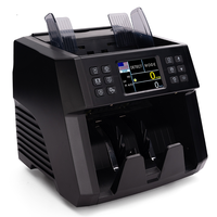 UN-60A 2025 La BCE a approuvé 2 CIS valeur mixte multi-compteur de devises Bill Machine de comptage d'argent pour la banque