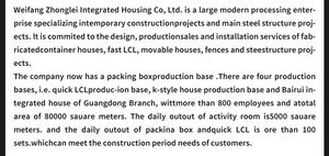 <span class=keywords><strong>Casa</strong></span> <span class=keywords><strong>de</strong></span> proveedores <span class=keywords><strong>de</strong></span> China, 4 dormitorios y 3 baños, <span class=keywords><strong>casa</strong></span> <span class=keywords><strong>de</strong></span> contenedores Strutcre <span class=keywords><strong>de</strong></span> acero ligero resistente al agua con techo <span class=keywords><strong>de</strong></span> acero añadido, <span class=keywords><strong>Sierra</strong></span> Leona - Product Image 2