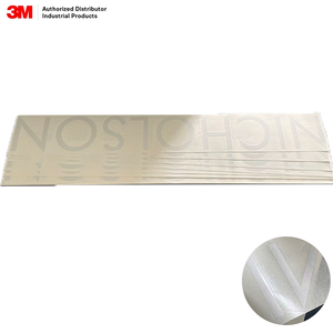 Film réfléchissant <span class=keywords><strong>de</strong></span> qualité commerciale 3M 610C, film réfléchissant à billes <span class=keywords><strong>de</strong></span> verre, lettrage découpé sur mesure, film vinyle réfléchissant - Product Image 1